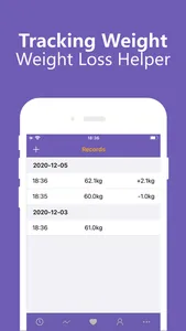 Daily Weight Tracker:BMI & BFP screenshot 0