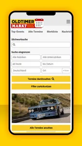 Oldtimer-Termine screenshot 2