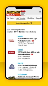 Oldtimer-Termine screenshot 3