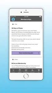 Infinite Pilates App screenshot 1