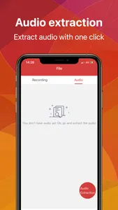 Recorder Pro Audio Extraction screenshot 1