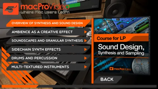 Sound Design Course for LP screenshot 1