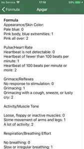 Paediatric BASIC screenshot 1