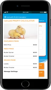 natnudO Profit Calculator screenshot 0