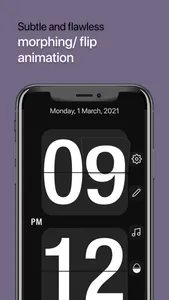 Easytime Zen Digital FlipClock screenshot 3