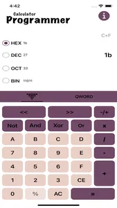 Calculator Programmer screenshot 1