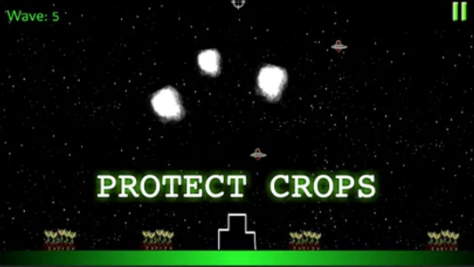 UFO Storm - Corn Raid Lite screenshot 1