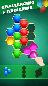 Hexa Puzzler Classic screenshot 1