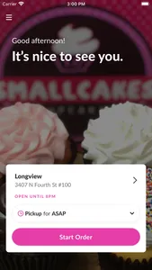 Smallcakes Longview screenshot 1