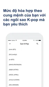 check check - Hợp mệnh, K-pop screenshot 2