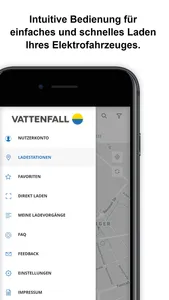 Vattenfall Ladestationen App screenshot 0