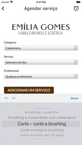 Emilia Gomes Cabeleireiros screenshot 2