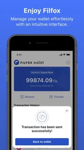 Filfox Wallet screenshot 3