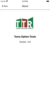 Toms Option Tools screenshot 5