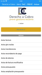 Derecho a Cobro screenshot 1