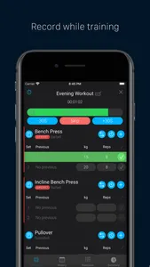 Brofit - Workout Planner & Log screenshot 1