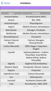 EM Toxicology Trainer screenshot 1