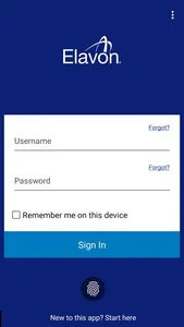 Elavon Biometric Authenticator screenshot 2