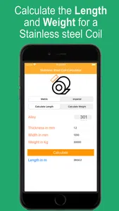 Stainless Coil Calculator screenshot 0