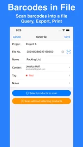 Barcode Scanner by iBarcode screenshot 1