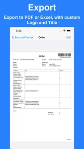 Barcode Scanner by iBarcode screenshot 6