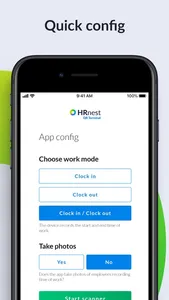 HRnest QR Terminal screenshot 1