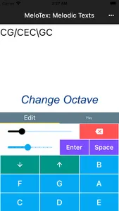 MeloTex - Letter Note Player screenshot 1