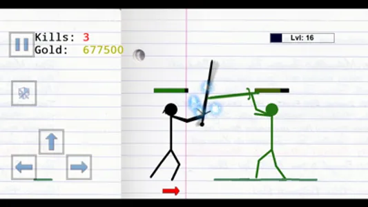 Stickman Physics Battle Arena screenshot 1