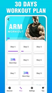 Arm Workout - Biceps, Triceps screenshot 0