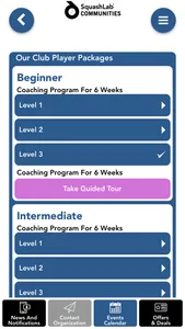 SquashLab - Communities screenshot 1