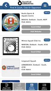 SquashLab - Communities screenshot 5
