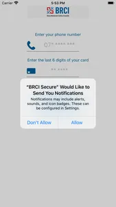 BRCI Secure screenshot 0