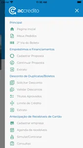 Accredito screenshot 1