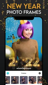 New Year Photo Frames! screenshot 2