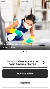 Chamba Services Cliente screenshot 0