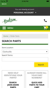 Hutson Customer Portal screenshot 2