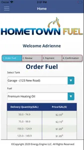 Hometown Fuel screenshot 1