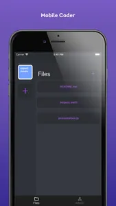 Mobile Coder screenshot 0