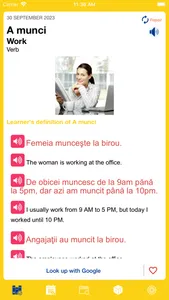 Romanian Word of the Day screenshot 0