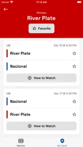 Soccer TV Schedules screenshot 6