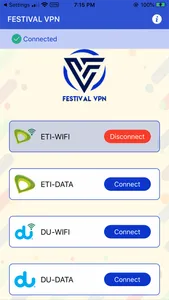 Festival VPN screenshot 1