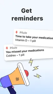 Pilule: pill reminder, tracker screenshot 1