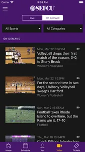 UAlbanySports screenshot 3