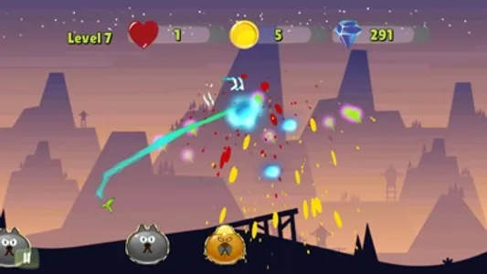 Color Sword, Ninja Slice screenshot 2