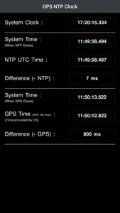 GPS NTP Clock screenshot 0