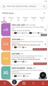 TrackIn: Vehicle Monitoring screenshot 1