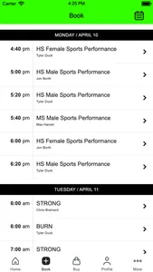 APE Fitness & Performance screenshot 1