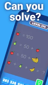 Brain Math Puzzle Riddles quiz screenshot 0