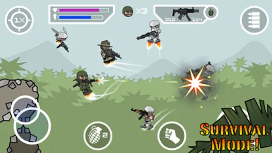 Mini Militia Classic screenshot 2