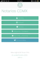 Directorio Notarios CDMX screenshot 0